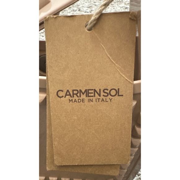 Carmen Sol Lisa Small Crossbody Purse Handbag in Blush new with tags - Picture 6 of 8